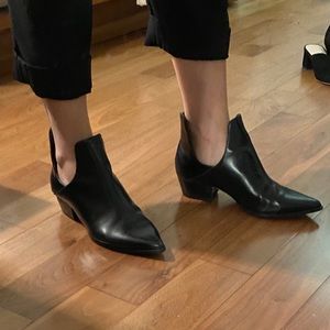 Zara booties, similar to Alexander wang booties